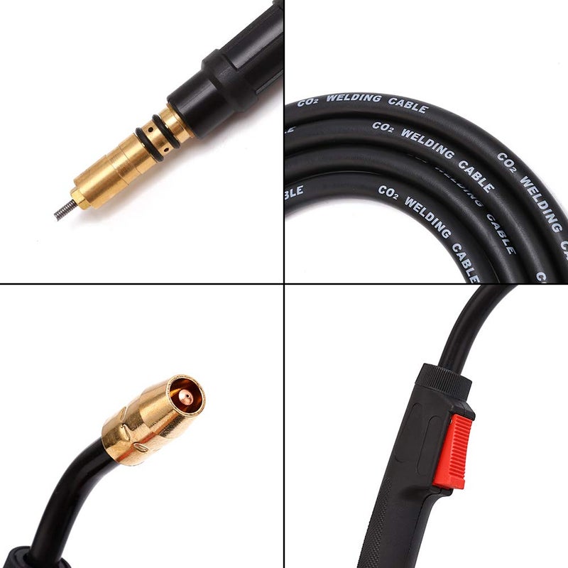 IHAYNER 15FT 150A MIG Welding Gun Torch Stinger Replacement for Miller M15 M-150 M-15 M150 Millermatic 35/120 / 130 / 130XP / 135 / 140s / 150/175 / 180s / 185 / DVIs / 211 MIG Gun and Cable - Image 2